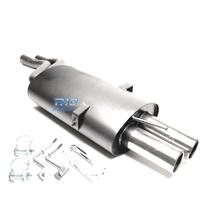 SILENZIATORE DI SCARICO BMW E46 98-07 ACCIAIO
