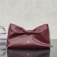 Nuova borsa Dior Bow bordeaux