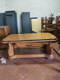 tavolino rovere massiccio