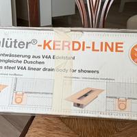 Canaletta per scarico doccia