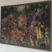 Puzzle 1500 pezzi giardino Lea cornice 63x87