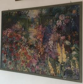 Puzzle 1500 pezzi giardino Lea cornice 63x87