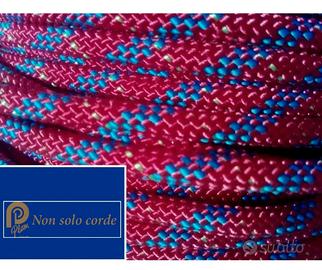 Drizza Plam diametro 8 mm. Gold fish Rossa/blu