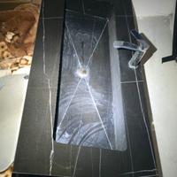 Lavandino Gres Porcellanato con miscelatore 