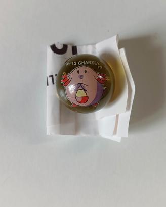 Vintage Pokemon Marbles #113 Chansey 1990s