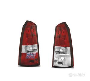 FANALI FORD FOCUS SW 98-04 ROSSO BIANCO