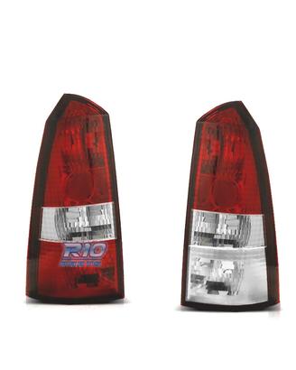 FANALI FORD FOCUS SW 98-04 ROSSO BIANCO