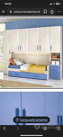 Cameretta da bambino 2 letti
