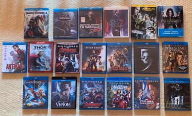 Lotto/Stock blu ray vari Marvel Sony Universal