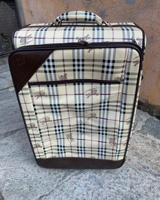 Valigia burberry