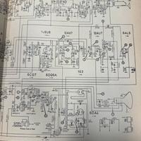Schema elettrico Televisore Atlantic Modello 409,