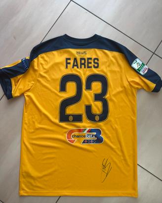 Maglia Hellas Verona match worn autografata