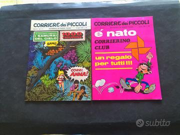 CORRIERE  DEI PICCOLI 1969 n. 15  e 22 [F]