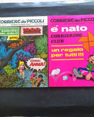 CORRIERE  DEI PICCOLI 1969 n. 15  e 22 [F]