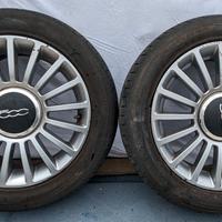 Cerchi in lega fiat 500 completi di gomme