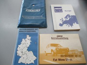 Libretti Uso e manutenzione FIAT/FERRARI e JAGUAR