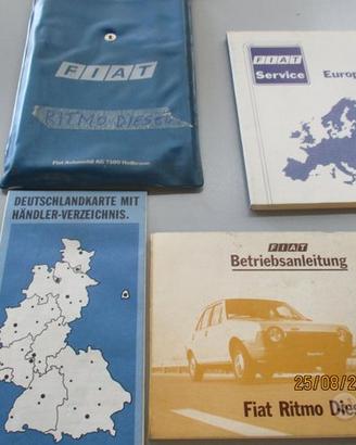 Libretti Uso e manutenzione FIAT/FERRARI e JAGUAR