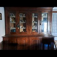 antico mobile farmacia in legno