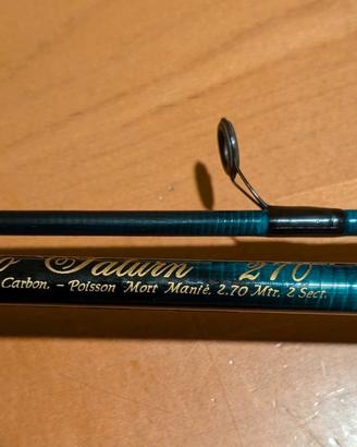 Canna e mulinelli da pesca. 