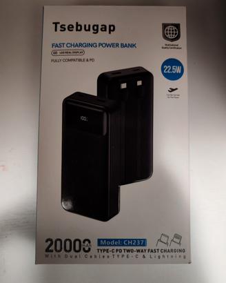 power Bank 20000mah 22,5w