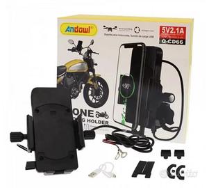 SUPPORTO PORTA CELLULARE PER MOTO E BICI UNIVERSAL