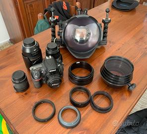 AQUATICA D800E – Kit Completo Fotografia Subacquea