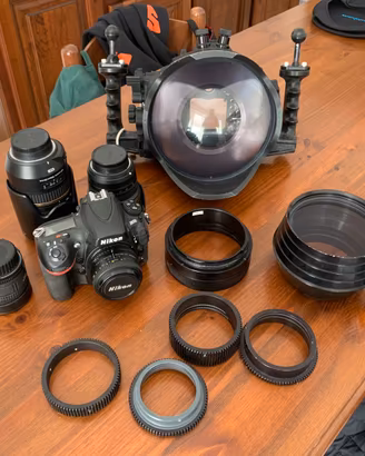 AQUATICA D800E – Kit Completo Fotografia Subacquea