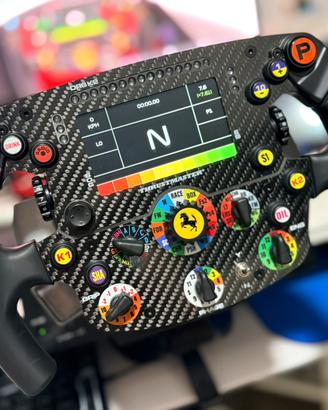 VOLANTE SF1000+PEDALIERA TLCM+VOLANTE T-GT