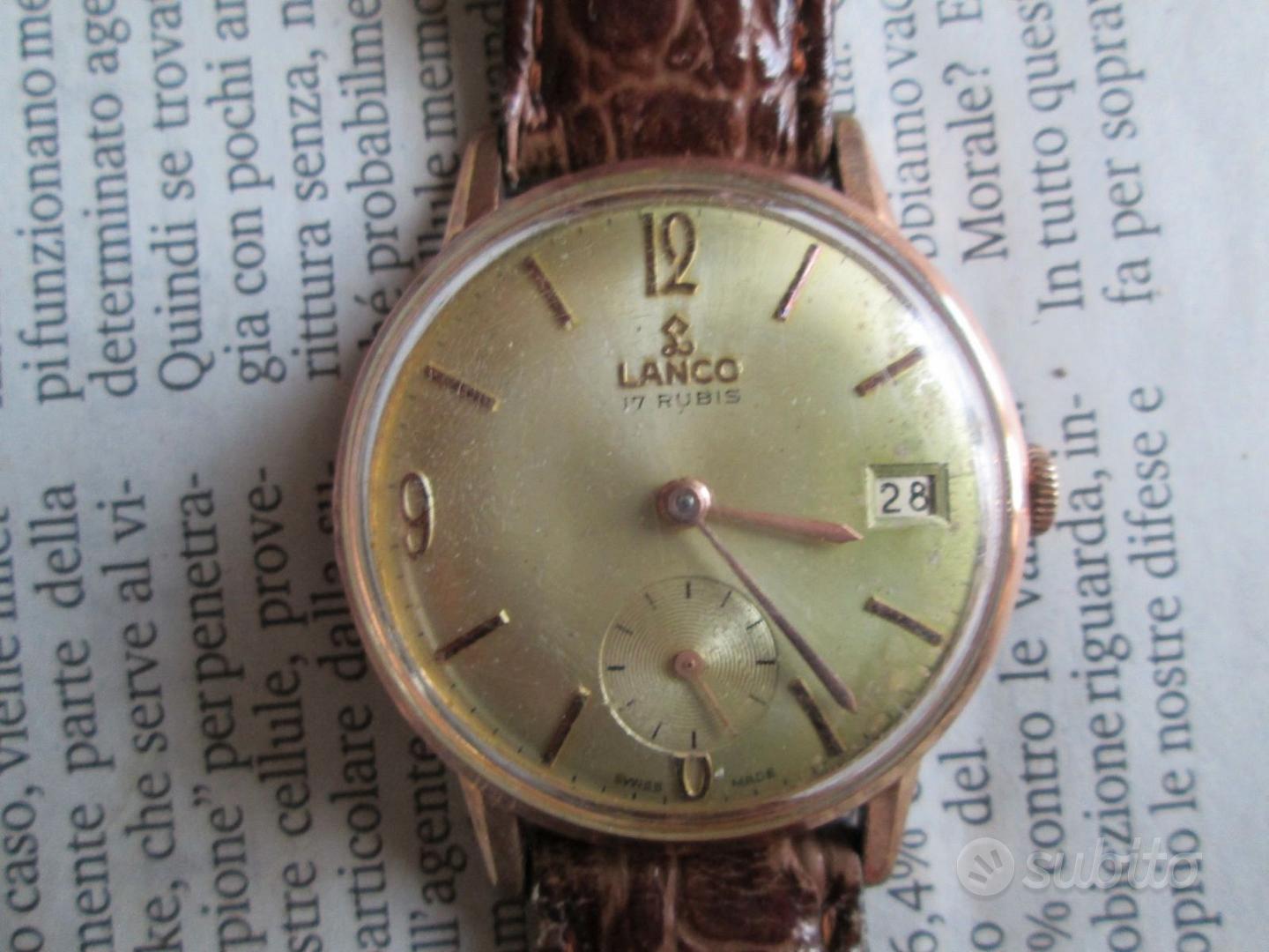 Orologio lanco sale anni 50