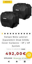 borse, valigie estendibili laterali shad