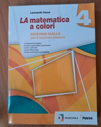 La matematica a colori 4 - edizione gialla