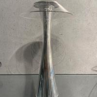 Lampada a batteria Kartell Space cromata