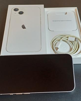 iPhone 13 128GB Bianco - Originale con Scatola