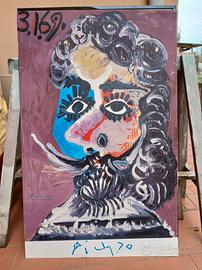  Picasso Pablo  Litografia a colori cm 100x 63,4