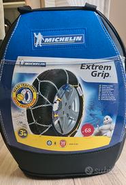 Catene da neve Michelin Extreme Grip n.68 nuove