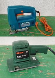 Levigatrice orbitale + seghetto alternativo