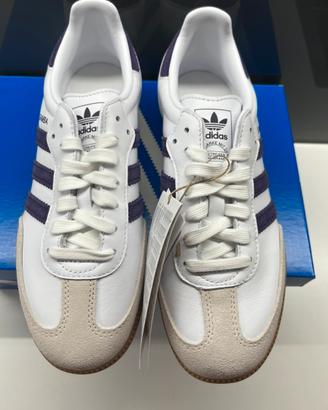 Scarpe adidas samba binca viola 38 w