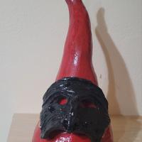 corno napoletano fatto a mano da 32 cm