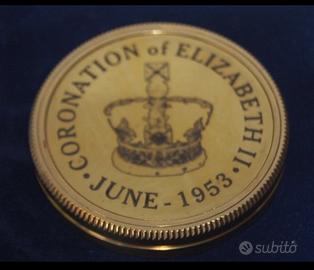 Meridiana bussola in ottone