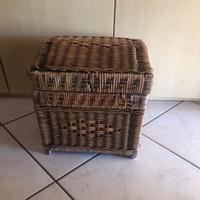 Baule in rattan