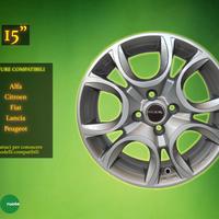 Cerchi in Lega Mak 15" Citroen e altre