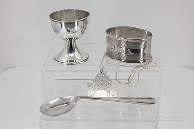 Set bambino VINTAGE Argento