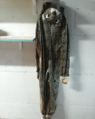 Costume di carnevale di leo-ghepardo