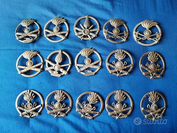 Lotto spille fregi militari Esercito Italiano