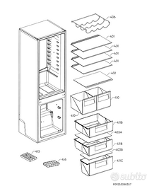 Componenti frigorifero-congelatore Electrolux