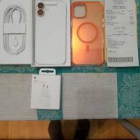 iphone 16 plus bianco nuovo 128