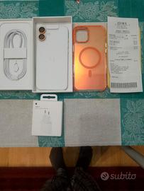 iphone 16 plus bianco nuovo 128