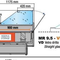 Vetrina da esposizione refrigerata