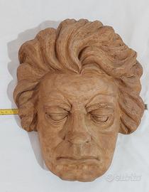 Maschera da parete di Ludwig van Beethoven