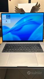 Macbook Pro 16 M1 max 64gb 512Nvme